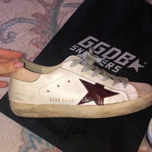 Authentic golden goose sz 5 sneakers